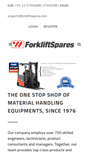 Mobile Screenshot of forkliftspares.com